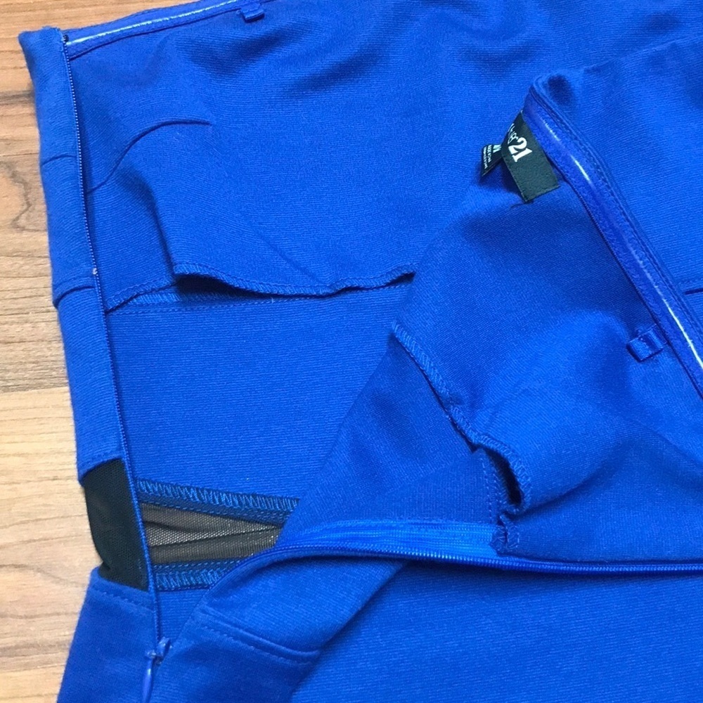 Forever 21 Blue Strapless Party Dress, size M - Picture 5 of 5